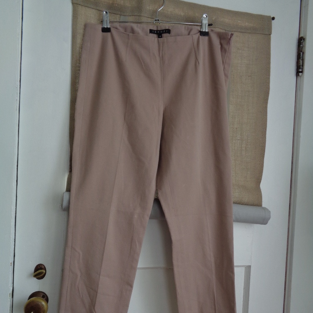 Light Mauve Theory Pants - Made in USA